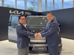 キア『PV5』日本上陸、トイファクトリーが正規ディーラー契約…2026年7月末販売開始予定