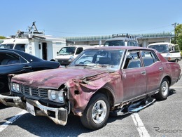 バスや覆面パト、ボロボロな爆破車!? などが集結…第7回商用車ミーティング関東
