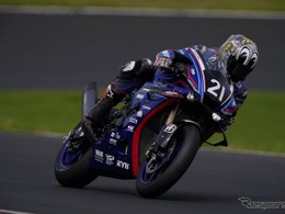 横浜「Yamaha E-Ride Base」で鈴鹿8耐展示＆ライブ上映！ 中須賀選手引退記念展示も