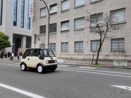 1名乗り超小型EV「mibot」…20代の総合満足度は100%、中国銀行5拠点で実証実験