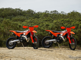 KTM・XC/XC-Fシリーズ6モデル登場、新グラフィックと電子制御を採用　123万9000円から