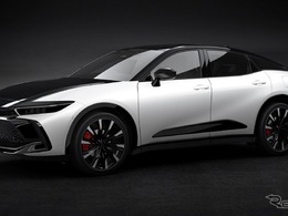 トヨタ「クラウン・クロスオーバー」改良新型のデザイン先行公開…9月発売へ
