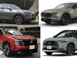 日産・キックス新型と、ライバル7車種を比較、ヴェゼルやCX-30など