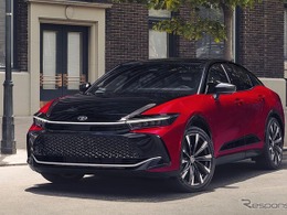 トヨタ「クラウン・クロスオーバー」改良新型、米国で先行発表…第5世代ハイブリッド新搭載