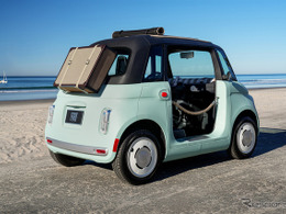 めちゃくちゃ可愛い！　約230万円　フィアットの超小型EV『トポリーノ』にSNS注目…「日本でも売って」の声も