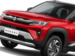 日本導入されたら欲しい！　インドで発表、スズキのコンパクトSUV『ブレッツァ』がSNSで話題に