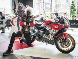 ヒーローと特別仕様車が秋葉原に降臨！　ゼンゼロ・コラボ仕様　ヤマハ「XSR900 GP」がカッコよすぎ