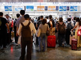 お盆期間の鉄道・航空利用状況、九州新幹線除きJR各社は微増、全日空・日航は低調［新聞ウォッチ］