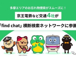 「落とし物」横断検索サービス、京王電鉄など多摩地域4事業者が新たに参画…全国39事業者に拡大