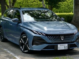 新型試乗【プジョー・308SW GTハイブリッド 】“新顔”になってスッキリ、ワゴンながら走りの良さに感心…島崎七生人