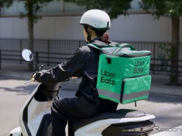 ホンダ、Uber Eatsと二輪安全運転診断アプリ実証へ…9月から