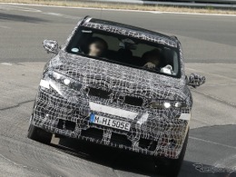モンスターEVがニュル降臨！ BMW『iX5 M』は4モーター搭載で1000ps超か？