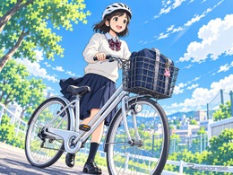 中高生の自転車通学事故が増加---高校生は3.5％増の7081件