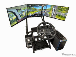 日野自動車が開発協力、大型＆普通車向け「自動車教習シミュレーター」製品化…「東京ゲームショウ2026」で展示へ