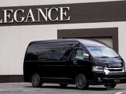 ハイエースベースの『NOIR』、高級レンタカー仕様をEL RENTAL CARが出展へ…ツーリズムEXPOジャパン2026