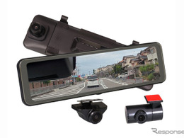MAXWIN、軽自動車向け10.88インチミラー型ドラレコ発売