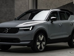 ボルボ『XC40』が表情一新、AIアシスタント「Gemini」搭載と安全技術を強化…欧州発表