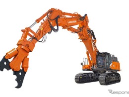 日立建機、マルチブーム仕様解体機を受注開始…最大作業高さ28m