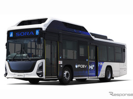 トヨタ、燃料電池路線バスの新型『SORA』発売　航続距離300km以上