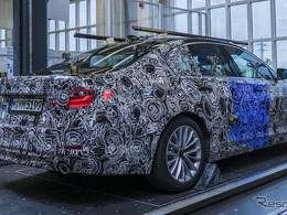 BMW 5シリーズ 次期型、開発プロトタイプ車を初公開 画像