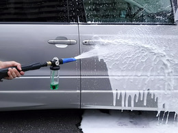 高圧洗浄機での洗車に…ヒダカ「泡散布用ノズル」のススメ 画像