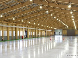 冬用タイヤ高性能化へ！…横浜ゴムが北海道テストコースに屋内氷盤試験場を開設 画像