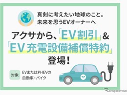 アクサ損保が「EV割引」を新設…自動車保険でEV購入を後押し