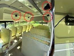 エンジンを切るとカメラが起動する「バス車内置き去り防止装置」…TCI