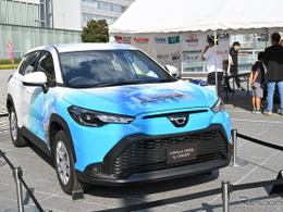 水素カローラクロスも登場「自動車の未来とモータースポーツ」展…コッパ・チェントロ・ジャッポーネ