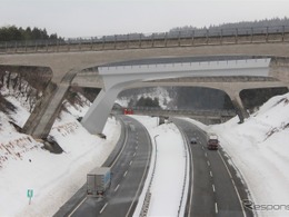 首都圏高速道路で「積雪」のおそれ、2月9日夜から 画像
