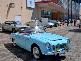 シルバーウィーク3日間、名車＆旧車150台が集結…クラシックカー展示会 in アリオ上田