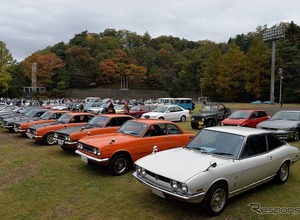 昭和の香り残す街に130台のクラシックカー…青梅宿懐古自動車同窓会2024 画像