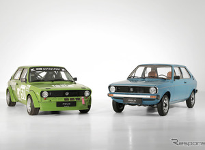 VW『ポロ』50周年、初代のヒルクライム仕様が独クラシックモーターショーに 画像