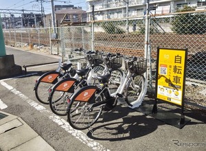 千葉県柏市で電動アシスト自転車のシェアサービス、55か所にステーションを設置 画像