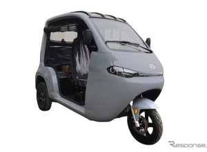 普通免許で乗れる「電動トゥクトゥク」、64万9000円から予約開始 画像