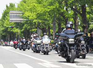 ハーレーダビッドソン、横浜で交通安全パレード開催へ　先頭ライダーは魔裟斗 画像