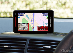 レーダー探知機の最新型、スマホで空気圧チェックできるアイテムの登場 画像