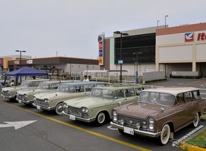 ショッピングセンターに320台の名車・旧車が大集結…第5回昭和平成オールドカー展示会 画像