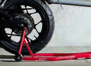 バイクの洗車&メンテナンスを楽に、耐荷重200kgの「メンテナンススタンド」…VASTLAND 画像
