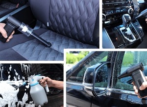洗車や車内清掃アイテム、電動フォームガンとハイパワーブロアー新発売…オートバックス 画像
