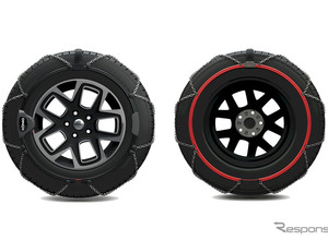 60秒で装着できるタイヤチェーン、イタリアから上陸、SUV専用の『Reflex Cross』 画像