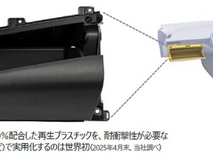 豊田合成、廃車由来プラスチック50%配合の自動車部品が「日本力賞」受賞…新品素材同等の強度 画像