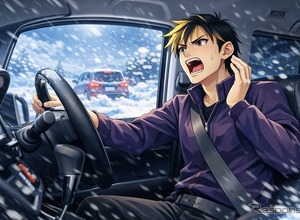 大雪や積雪・凍結路での自動車運転…近畿は引き続き警戒、北陸と東海では24日にかけて 画像