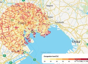日本国内で渋滞レベル1位は熊本、ラッシュアワーの年間損失154時間…TomTomが調査 画像