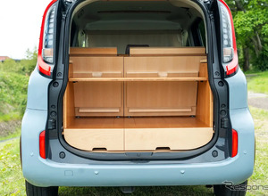 シエンタ専用車中泊キット「VANLIFE ROOMKIT」、トヨタカローラ埼玉・山梨で取り扱い開始…2月26日から 画像