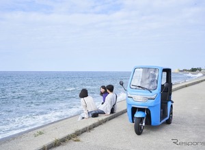 EVトゥクトゥクレンタル「トゥクる」、富山県魚津市で3月14日再開へ…春の蜃気楼シーズンに合わせて 画像