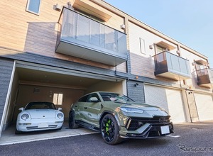 車2台分のガレージ付き賃貸住宅、最新プレミアムガレージハウス完成…埼玉県桶川市 画像