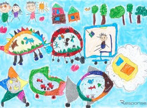 トヨタ「夢のクルマアートコンテスト」、第19回日本コンテスト入賞作品発表 画像