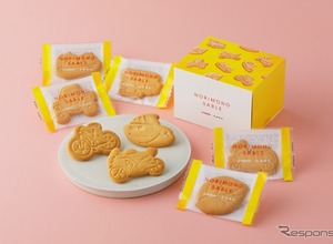 「うなぎパイ」メーカーとヤマハ発動機が共同開発した「乗り物サブレ」発売へ 画像