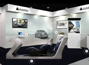 マグナ、ADASやシーティングなど最新技術を展示…人とくるまのテクノロジー展 2026 画像